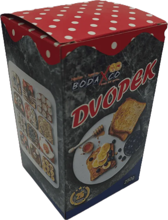 Kutija za dvopek, Boda & Co